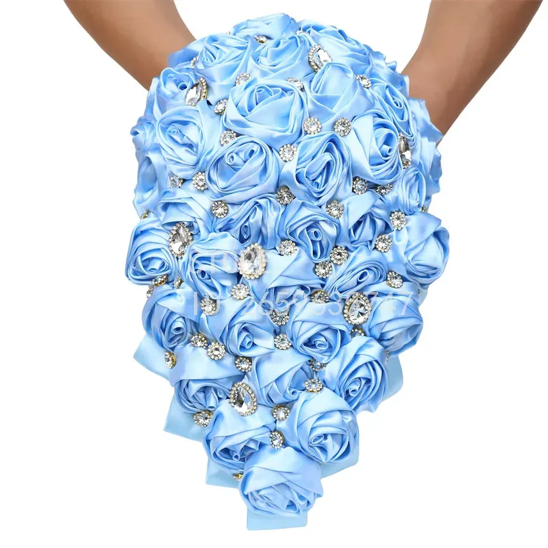 Wedding Water Supply - Simple Waterfall Water Drop Bridal Bouquet