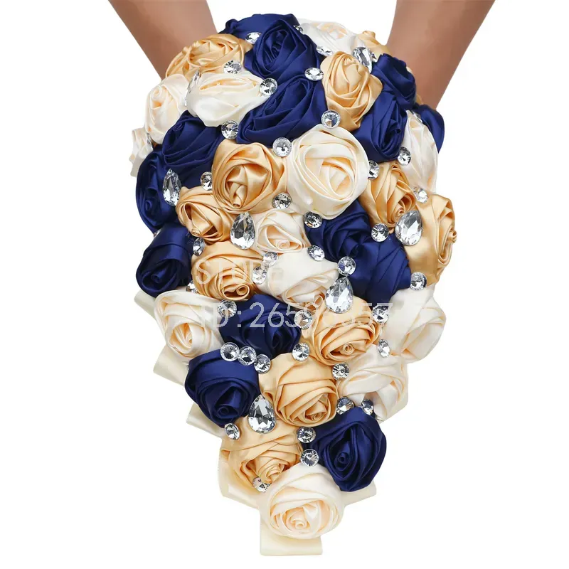 Wedding Water Supply - Simple Waterfall Water Drop Bridal Bouquet