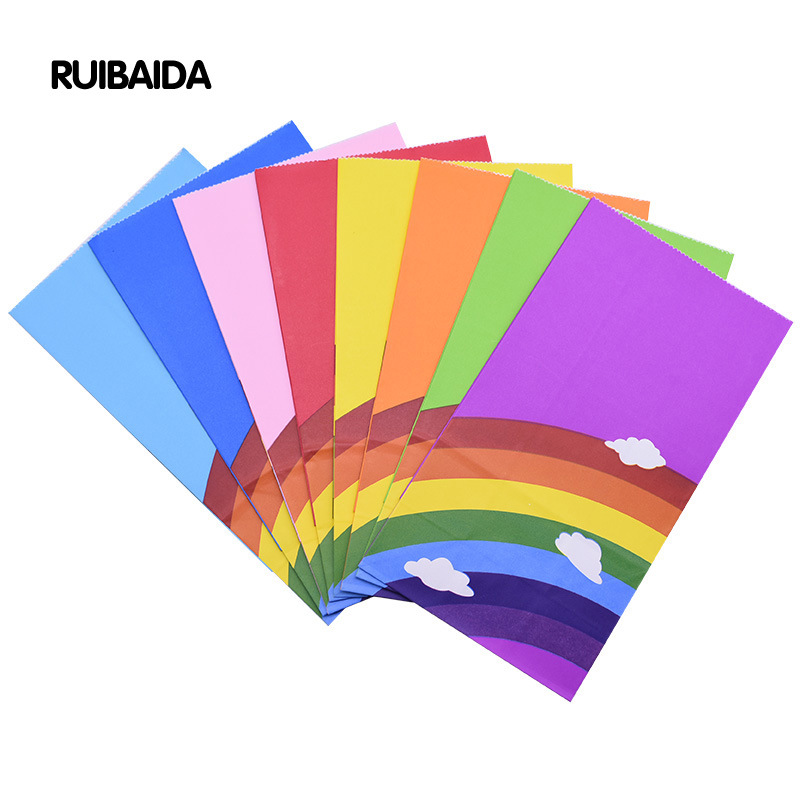 10/20/25pcs Kraft Rainbow Food - Wedding Event Supply recension och pris