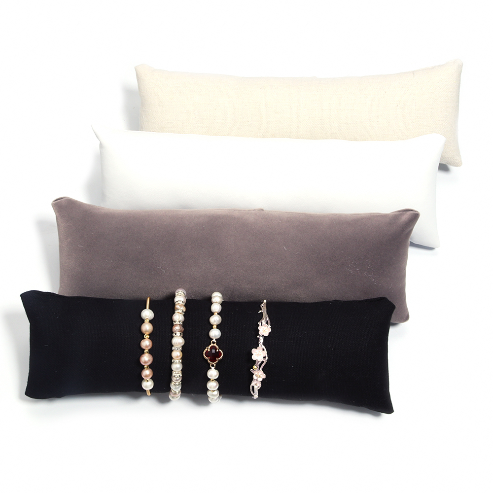 1Pc PU Leather Velvet Jewelry  - Ring Bearer Pillow recension och pris