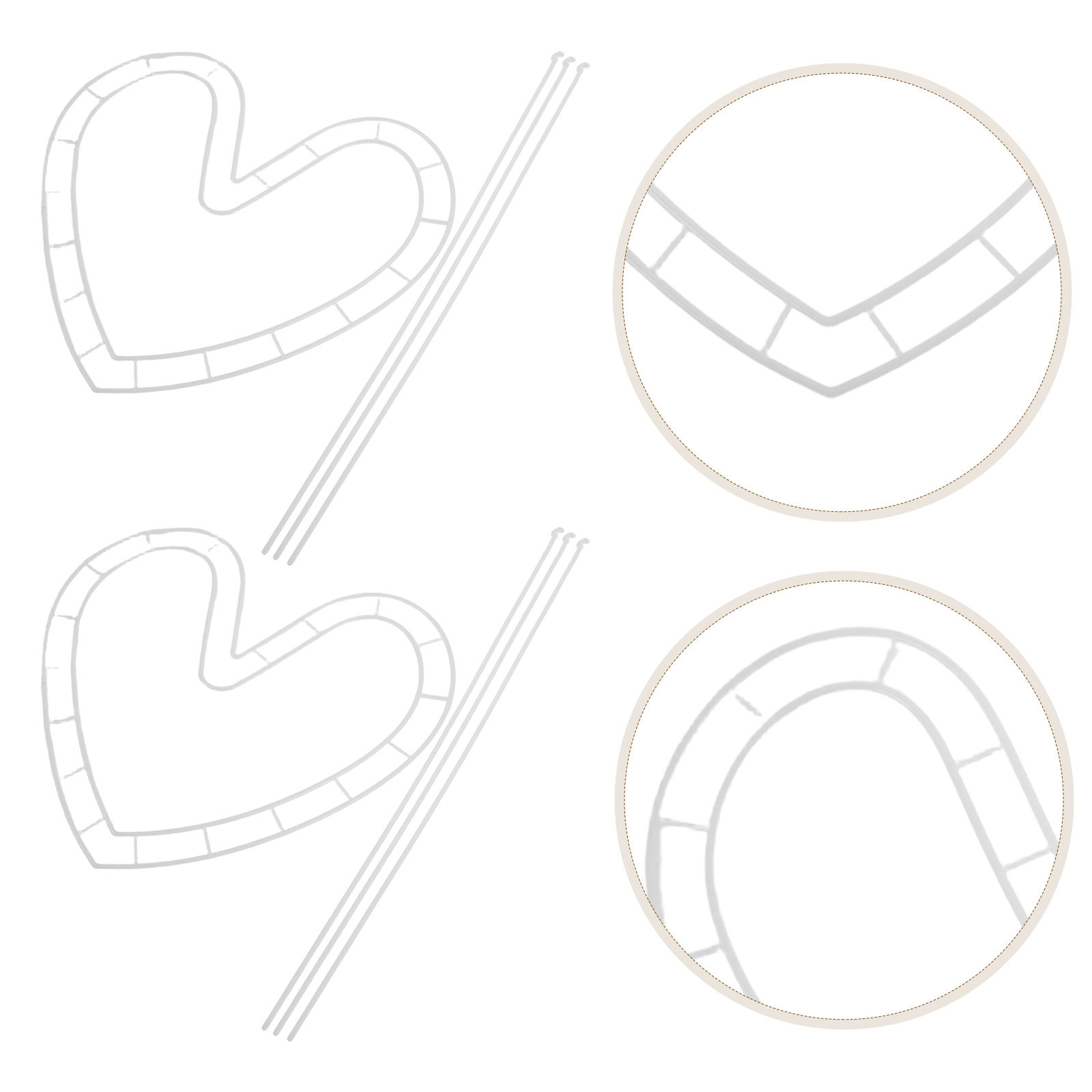 2 Wedding Decoration Stands Go - Wedding Support recension och pris