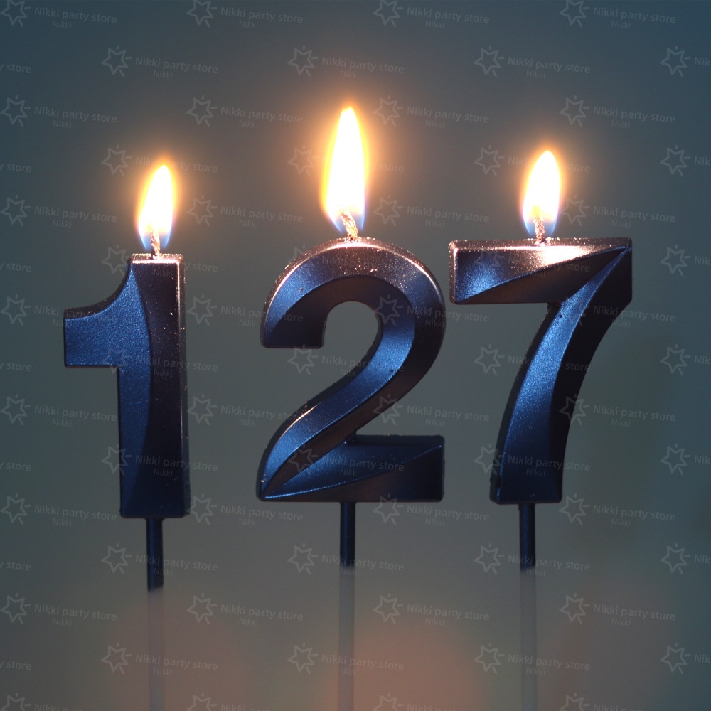 Blue Opera House Candles Numbe - Unity Candle Set recension och pris