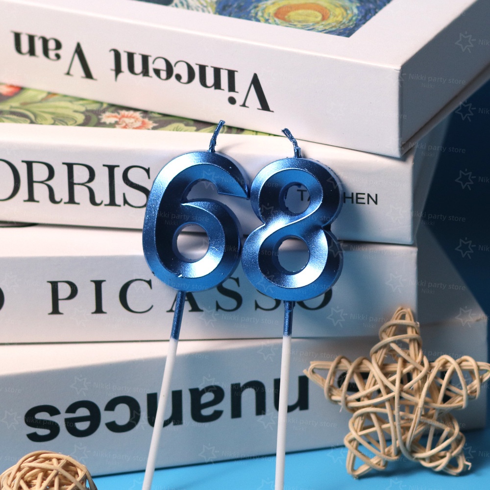 Blue Opera House Candles Numbe - Unity Candle Set recension och pris