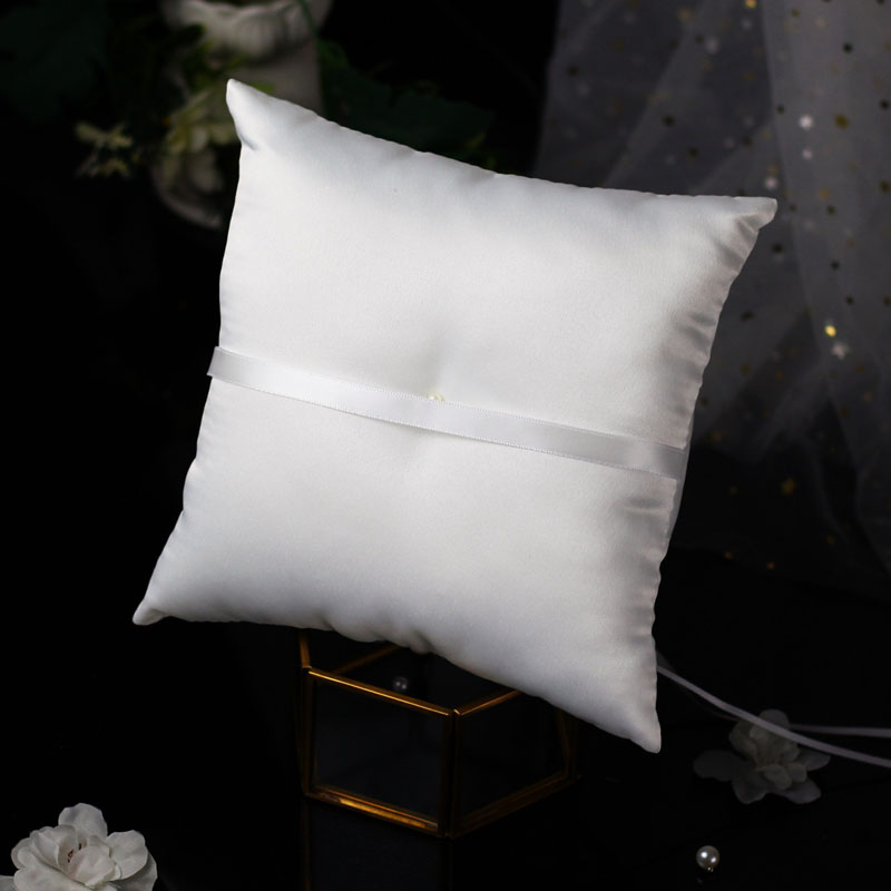 1Pcs 10*10cm Sparkling Rhinest - Ring Bearer Pillow recension och pris