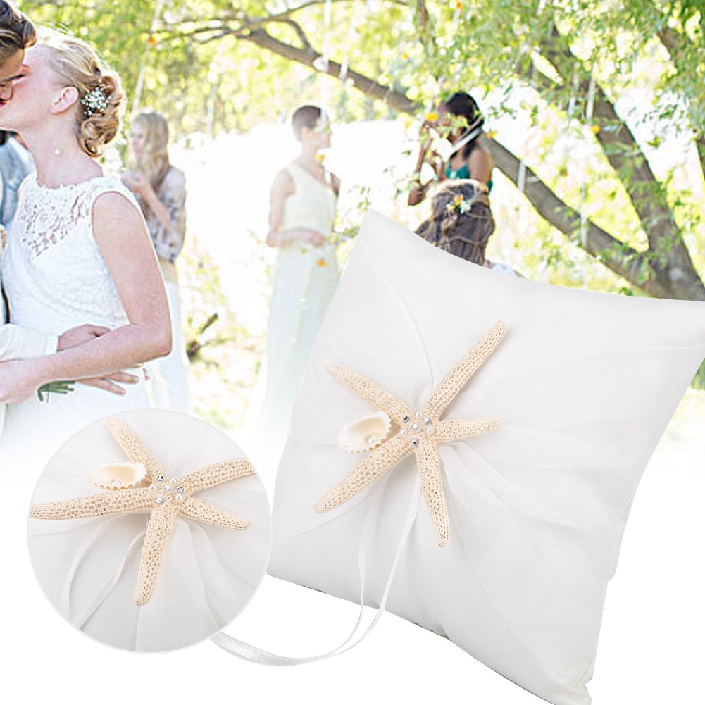 Ivory Ring Bearer Pillow Holde - Ring Bearer Pillow recension och pris