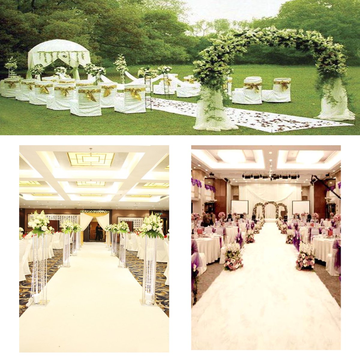 Wedding White Carpet  Aisle Ru - Aisle Runner White recension och pris