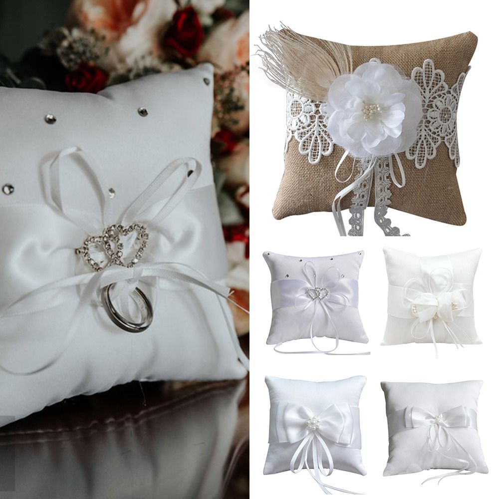 15*15cm 20*20cm Ring Bearer Pi - Ring Bearer Pillow recension och pris