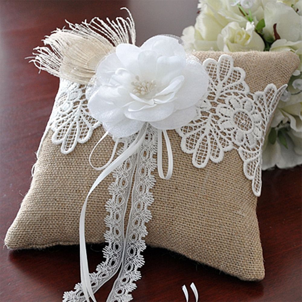 15*15cm 20*20cm Ring Bearer Pi - Ring Bearer Pillow recension och pris