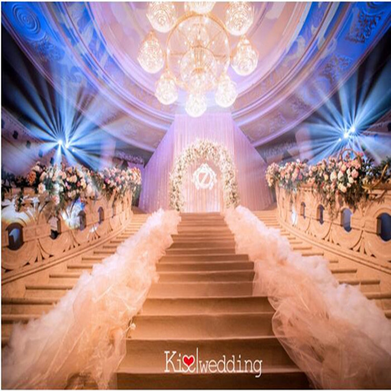 Elegant White Wedding Decorati - Aisle Runner White recension och pris