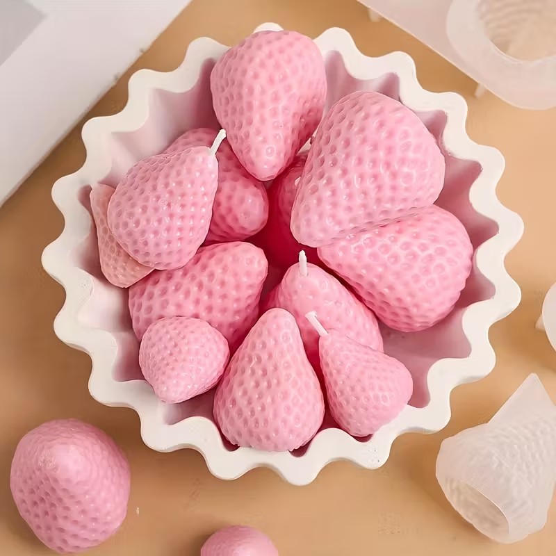 Strawberry Silicone Candle Mol - Unity Candle Set recension och pris