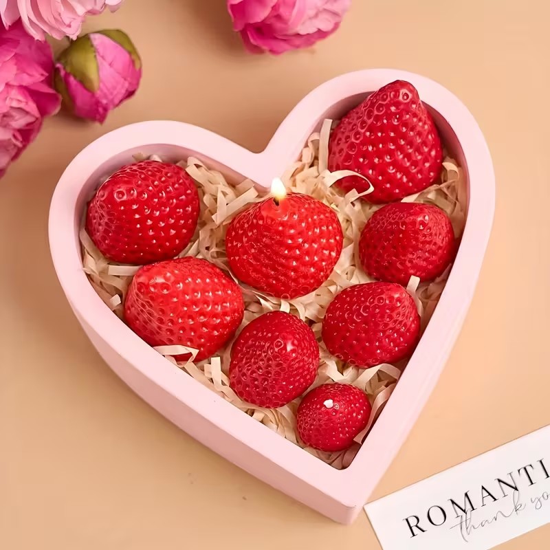 Strawberry Silicone Candle Mol - Unity Candle Set recension och pris