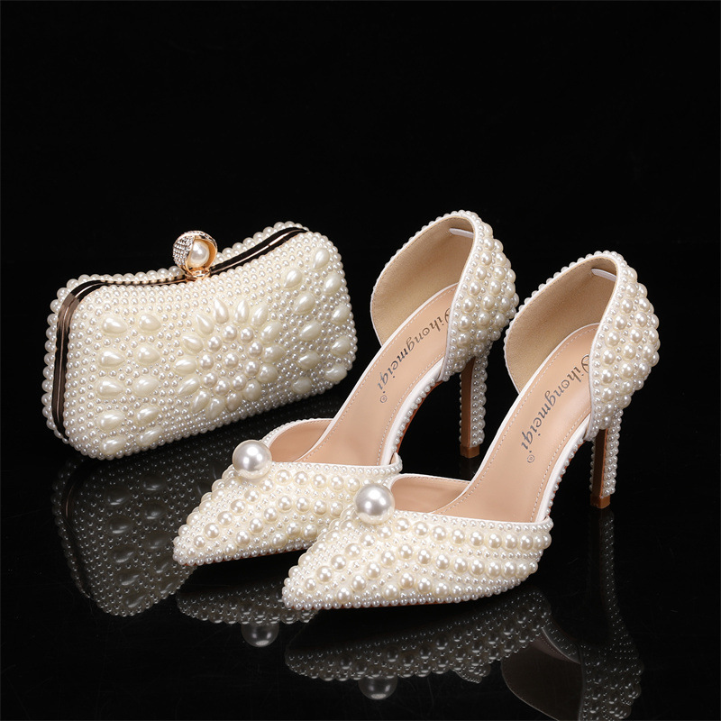 Bag and Shoe Set for Women Pea - Wedding Vendor recension och pris