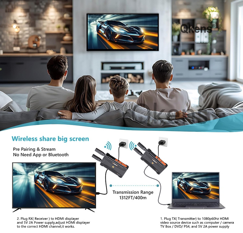 400m Wireless Video Transmissi - Wedding Support recension och pris