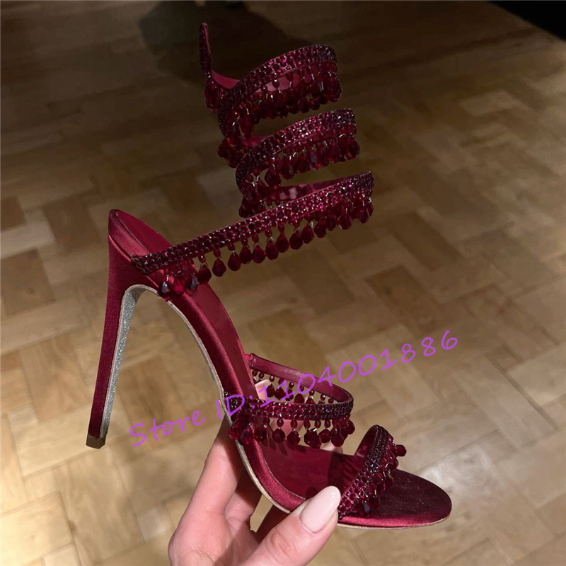 Rhinestone Snake Shape Ankle S - Wedding Super recension och pris