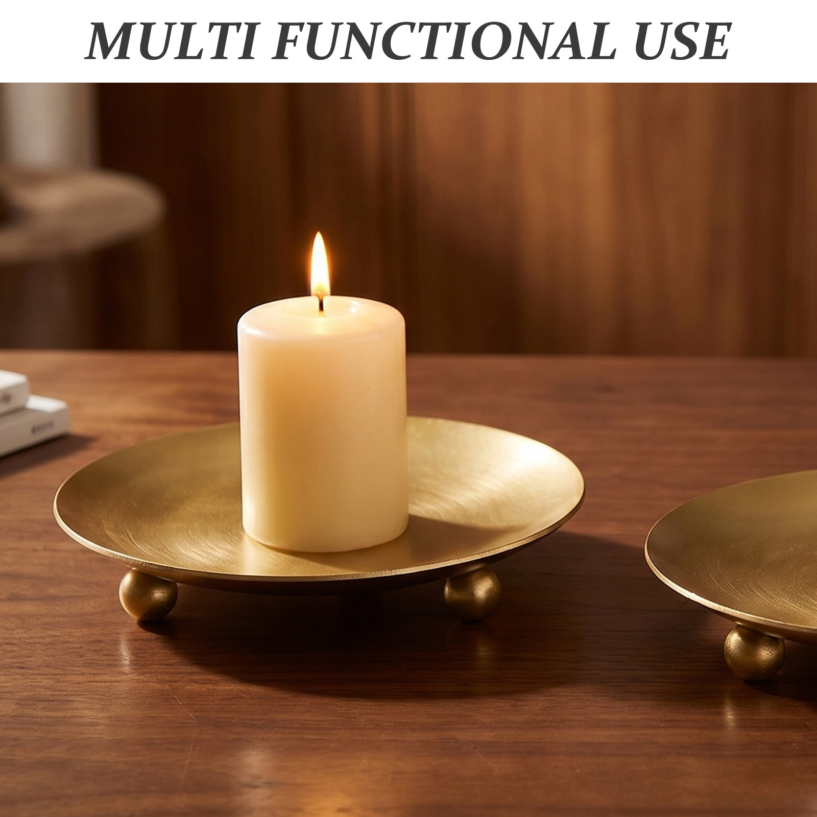 4Pcs Iron Candlestick Holder V - Wedding Support recension och pris