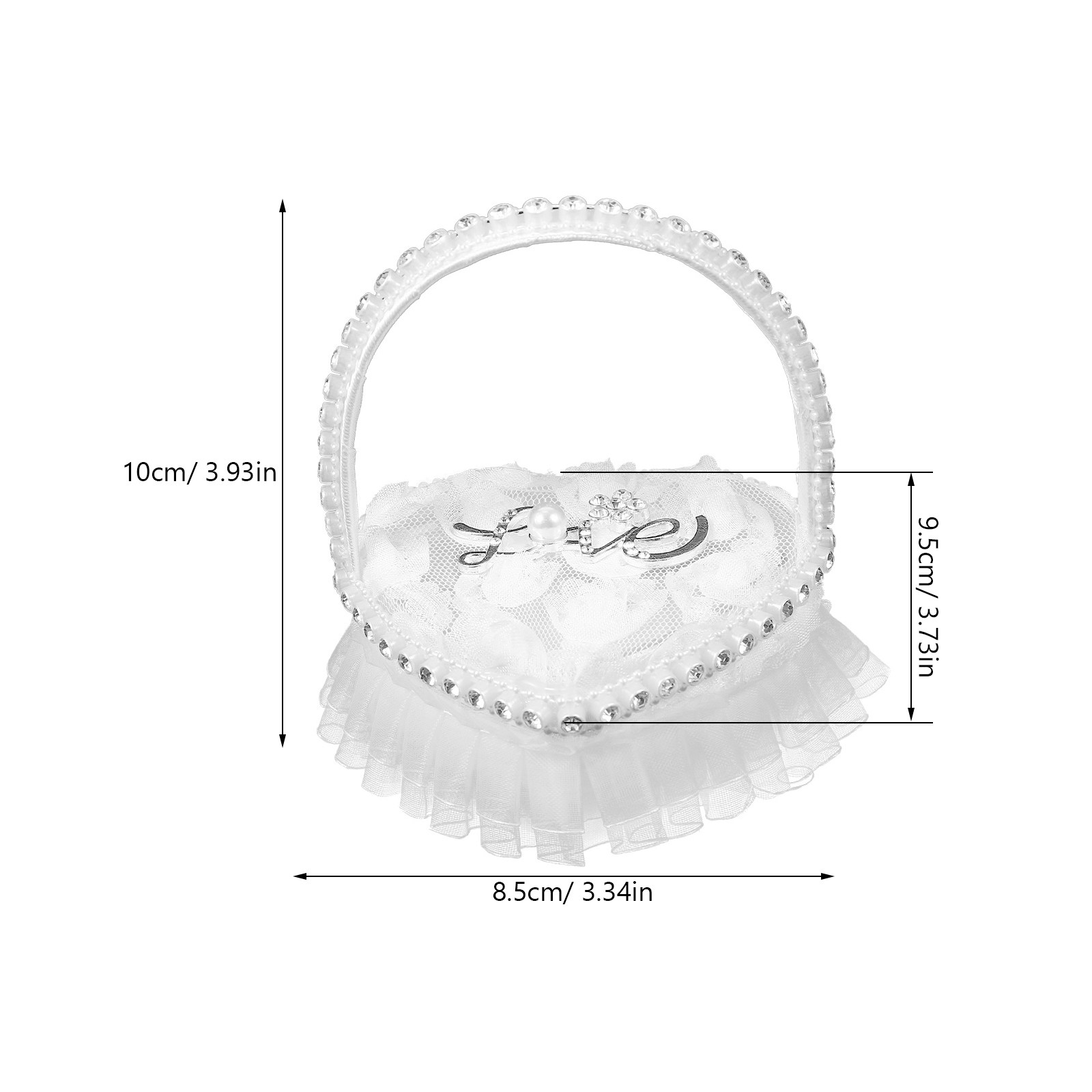 Rings Bridal Cushion Pillow to - Ring Bearer Pillow recension och pris
