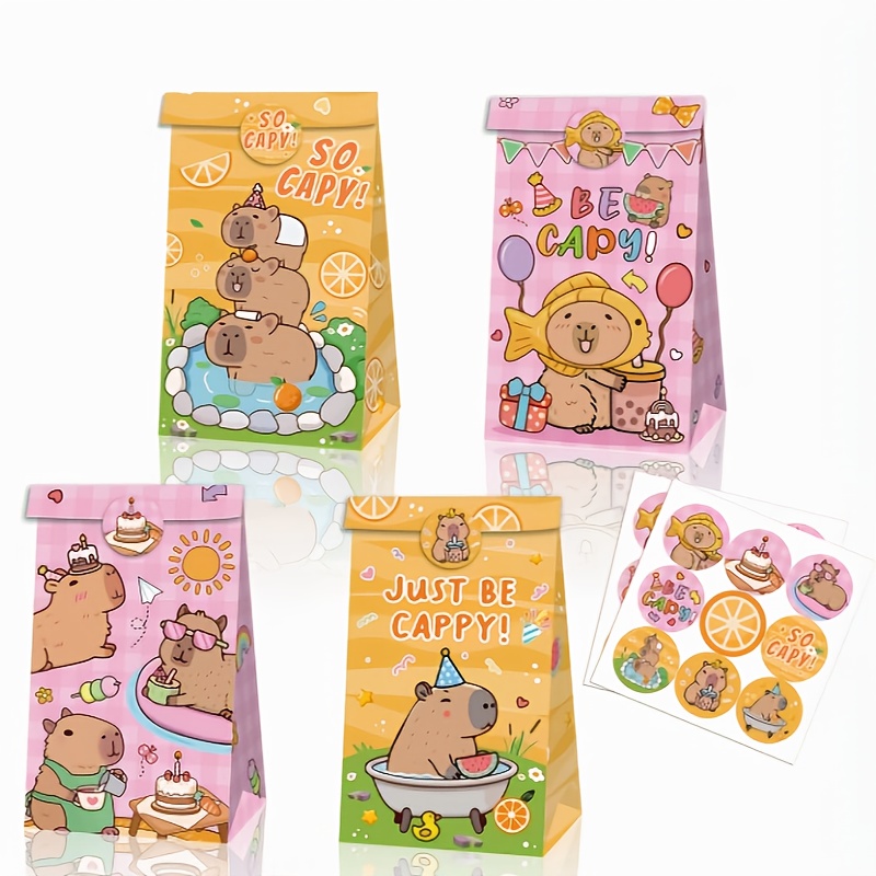 12/24/48pcs Capybara Candy Bag - Wedding Event Supply recension och pris