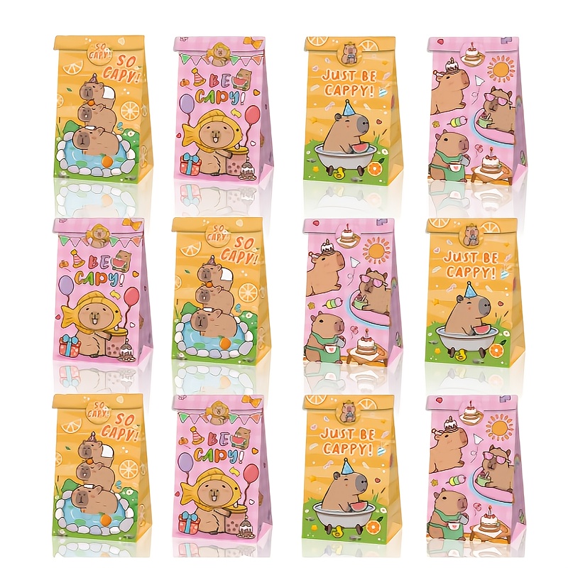 12/24/48pcs Capybara Candy Bag - Wedding Event Supply recension och pris
