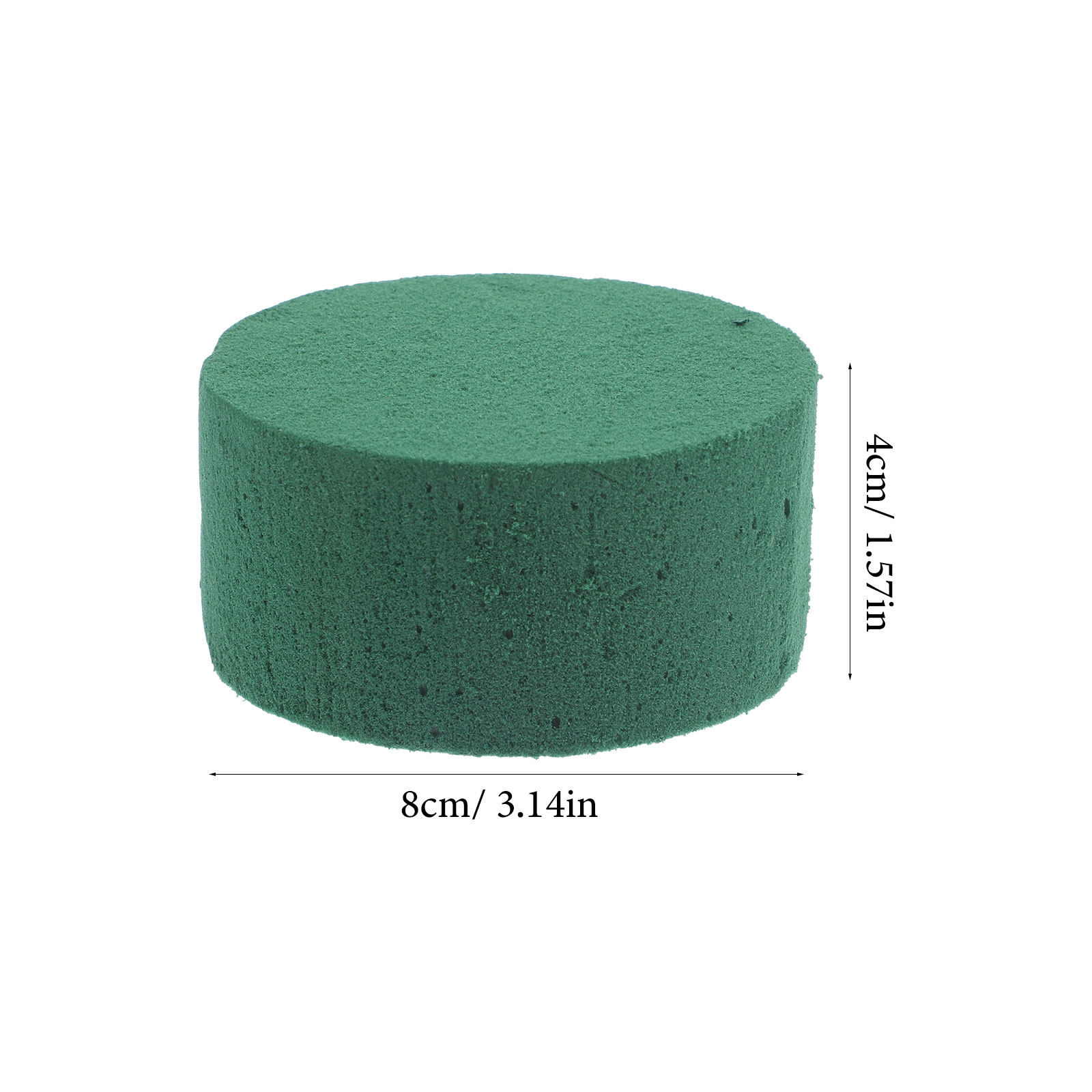 8Pcs Round Floral Mud Blocks C - Wedding Event Supply recension och pris