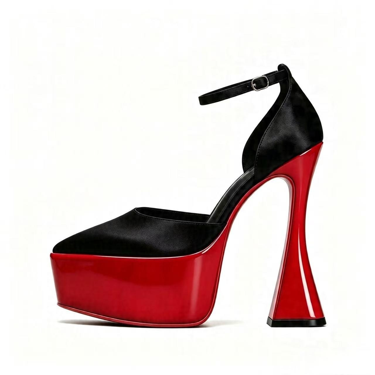 Women Satin Pointed Toe Platfo - Wedding Super recension och pris