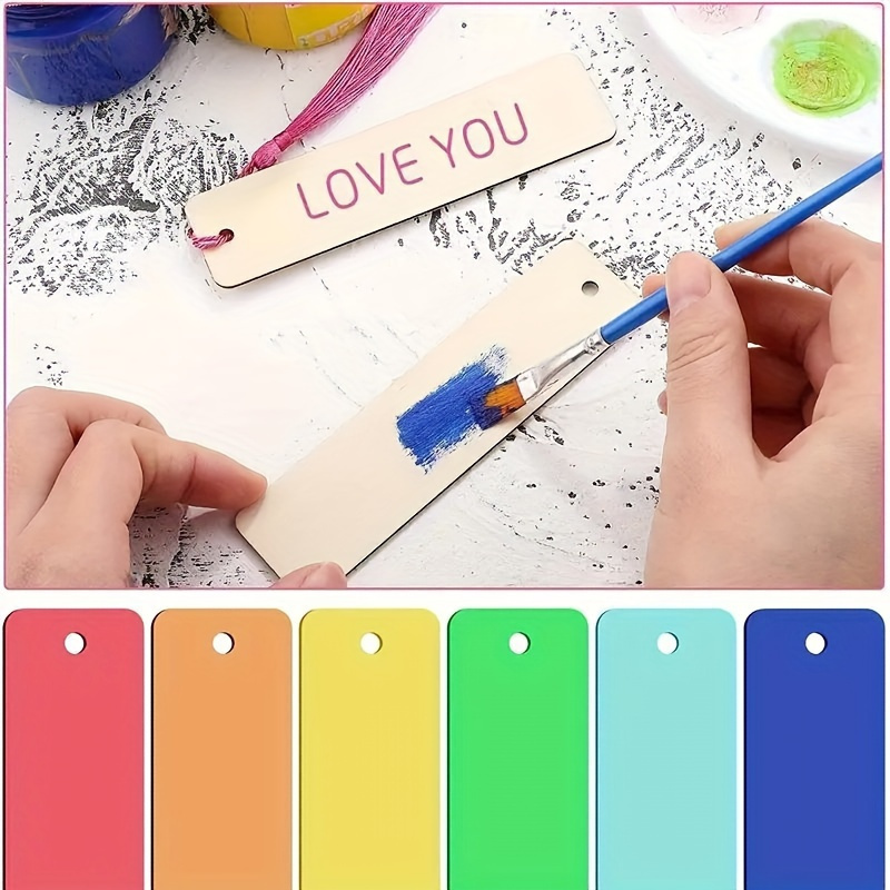 DIY 10PCS Wooden Square Blank  - Wedding Supply Co recension och pris