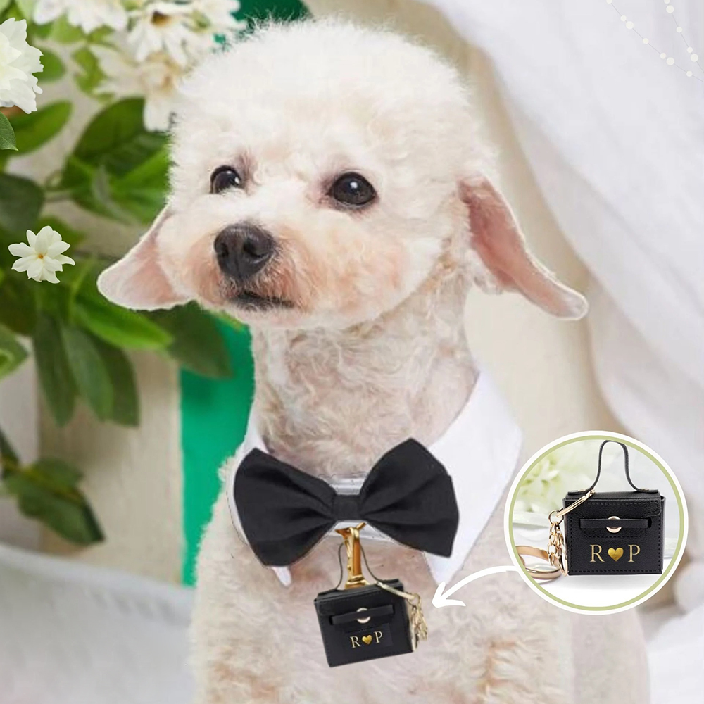 Personalized Wedding Ring Bear - Ring Bearer Pillow recension och pris