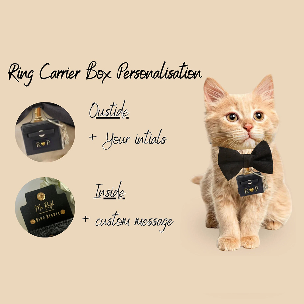Personalized Wedding Ring Bear - Ring Bearer Pillow recension och pris