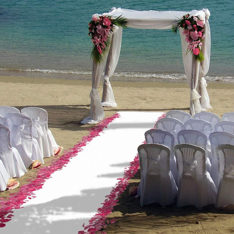 France Free Shipping Wedding C - Aisle Runner White recension och pris