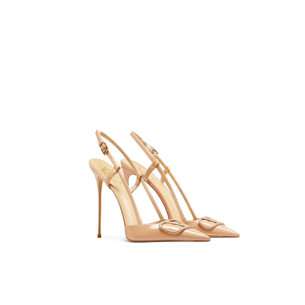 Women Nude Pointed Toe Thin He - Wedding Super recension och pris
