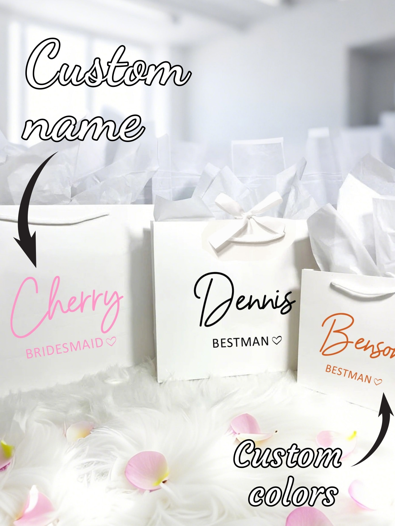 1pc Custom Wedding Bridesmaid  - Wedding Vendor recension och pris