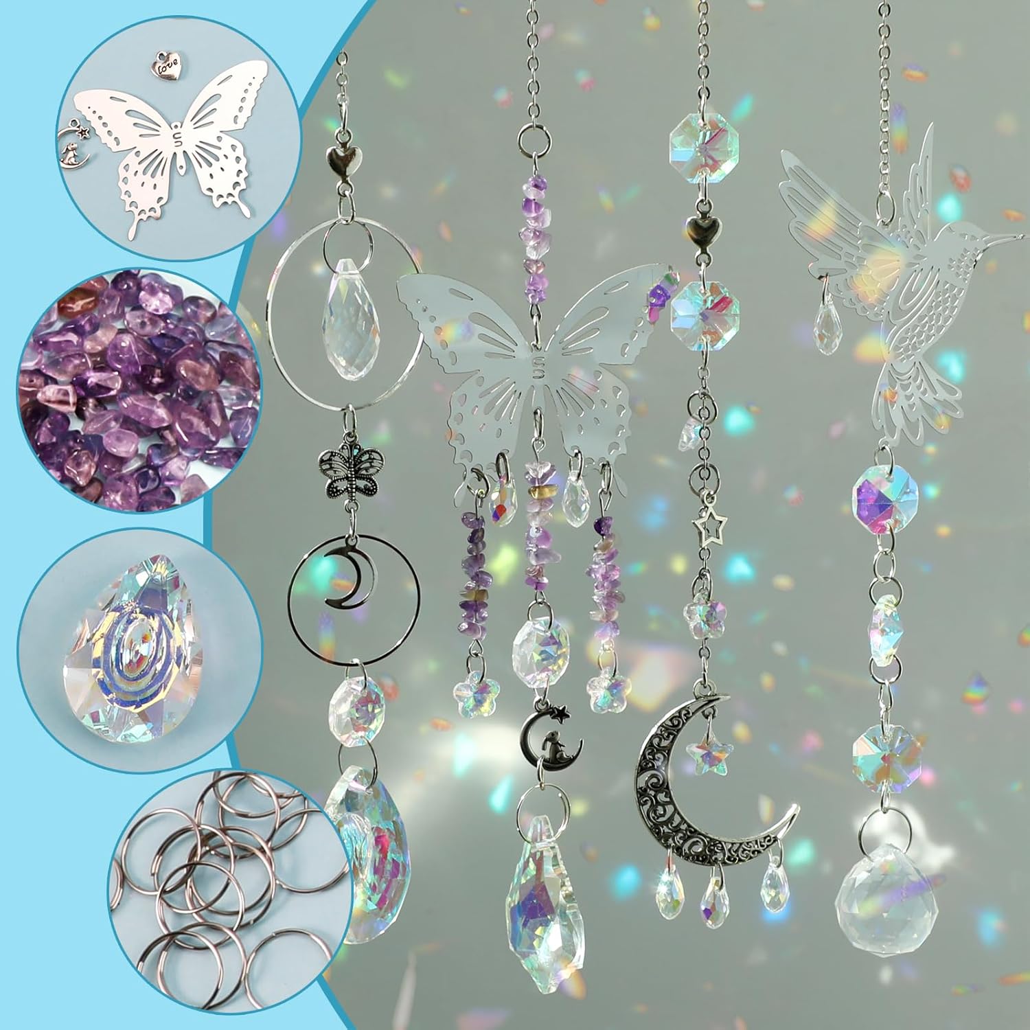 DIY 400pcs SunCatchers Making  - Wedding Supply Kit recension och pris