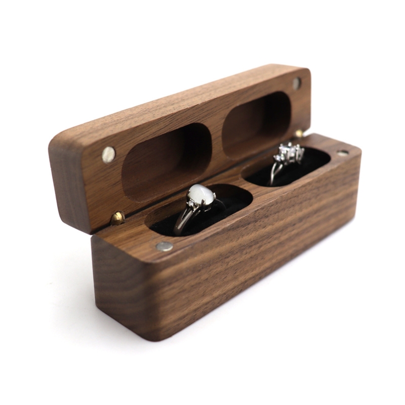 ZB91 Fashion Wood Ring Box for - Ring Bearer Pillow recension och pris