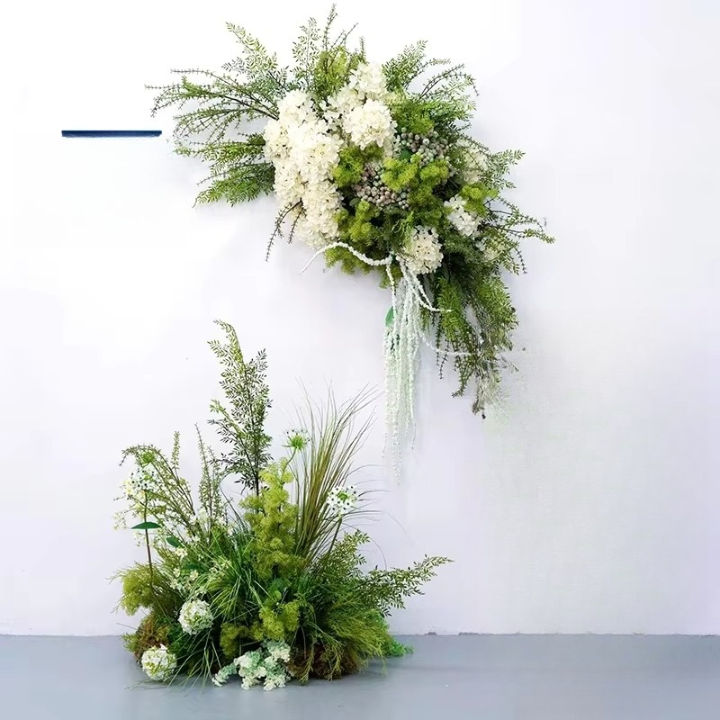 Green wedding decoration walkw - Aisle Runner White recension och pris