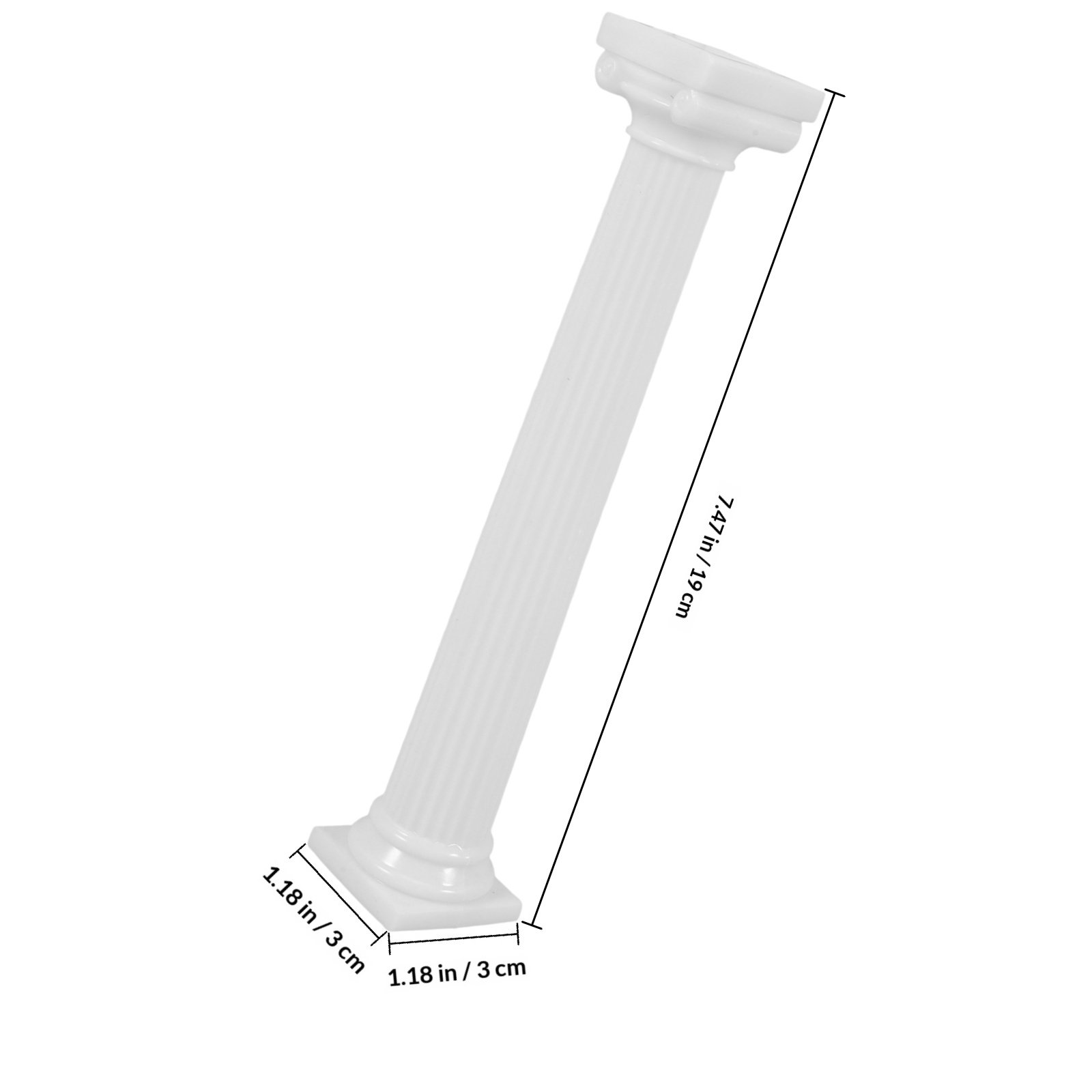 12Pcs Roman Column Cake Dowel  - Wedding Support recension och pris
