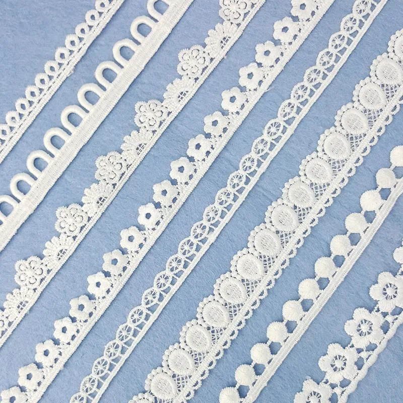 10 Yards Beautiful Lace Embroi - Wedding Water Supply recension och pris