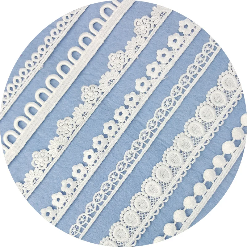 10 Yards Beautiful Lace Embroi - Wedding Water Supply recension och pris