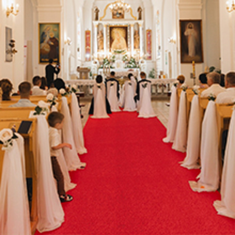 Elegant Wedding Aisle Runner C - Aisle Runner White recension och pris