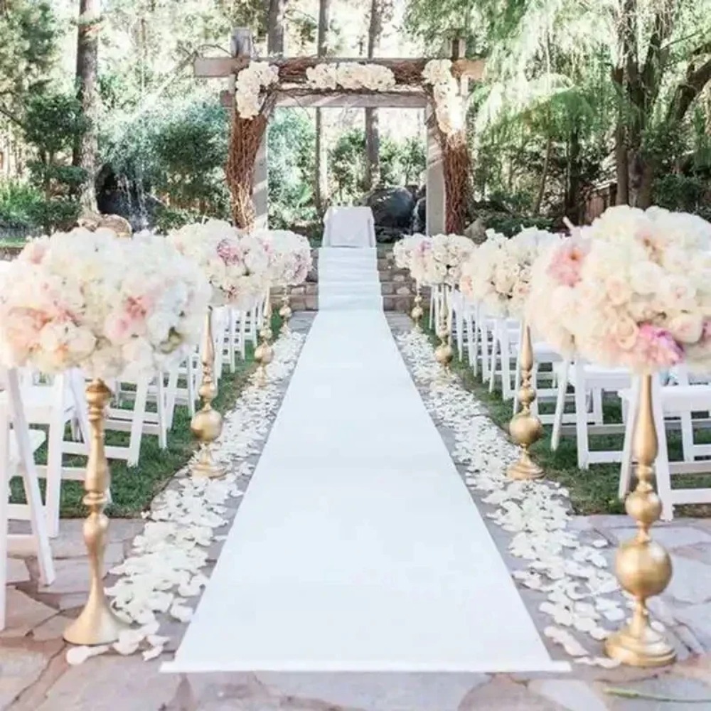 Elegant Wedding Aisle Runner C - Aisle Runner White recension och pris