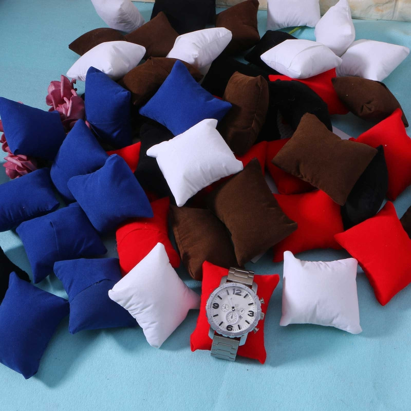 10Pcs/Set Velvet Bracelet Watc - Ring Bearer Pillow recension och pris